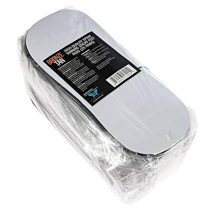 Bronze Tan Sticky Spray Tan Pads For Feet - 25 Pairs, Disposable & Hygienic Spray Tan Feet Pads - Ideal for Sunless Tan, Self-Tanning at Home or Salon - Non-Slip, Eco-Friendly - Ultimate Spray Tan