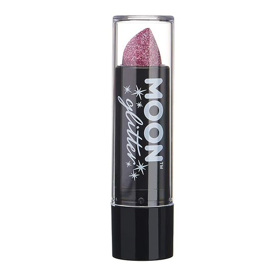 Moon Glitter Holographic Glitter Lipstick 0.17oz - Pink