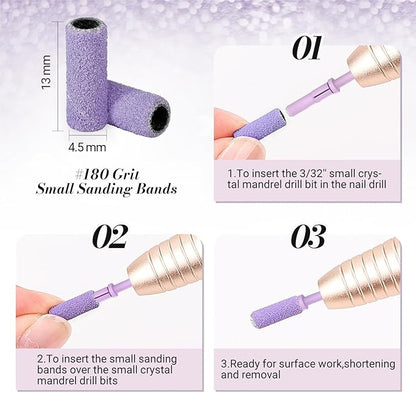 Melodysusie 50 pcs nail drill