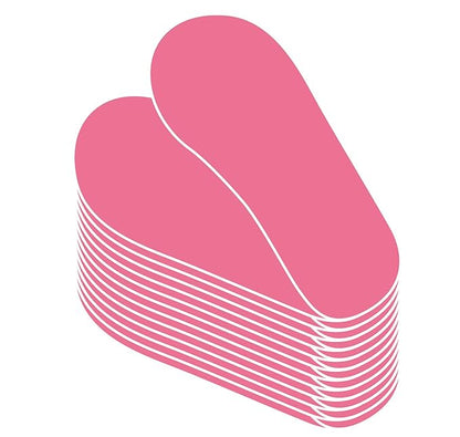 50Pairs(100Feets) Professional Quality Sunlees Tan Black Spray Tanning Feet Protectors (PINK)