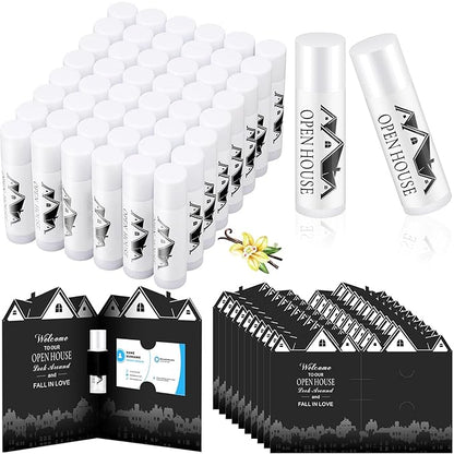 50 Pcs Open House Lip Balm Advertising