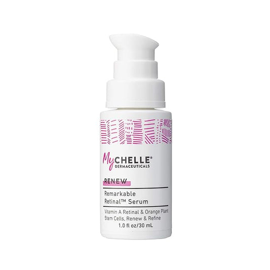 MyChelle Dermaceuticals Remarkable Retinal Serum (1 Fl Oz) - Anti Aging Serum with Potent Vitamin A and Plant Stem Cells to help Reduce Appearance of Fine Lines and Wrinkles