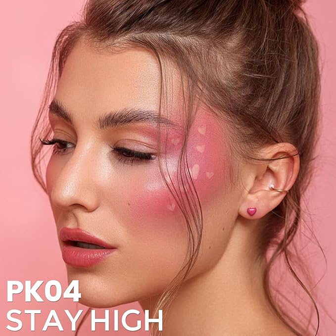FOCALLURE Silky Cream Liquid Blush,Leaving a Matte Dewy
