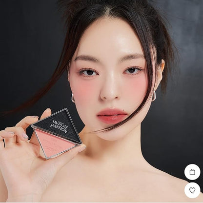 MUZIGAE MANSION FITTING BLUSH Vegan Powder Lightweight, Smooth,
