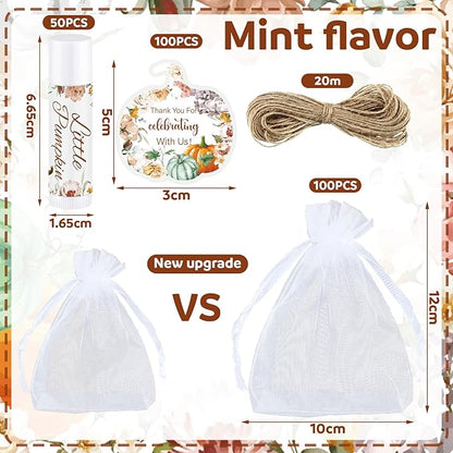 Demissle 50 Pcs Baby Shower Lip Flowers)