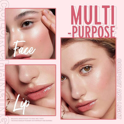 VIOLA HOUSE Color Changing Blusher for Cheeks, Moisturizing of 1)) 00 g