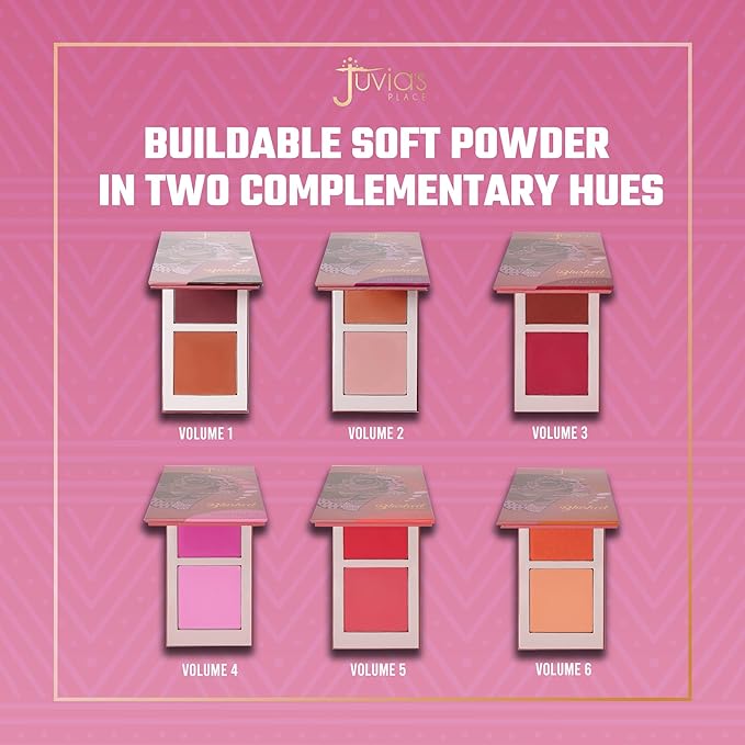 Juvia's Place Blushed Duo Blush Volume4 - Two Skin Color