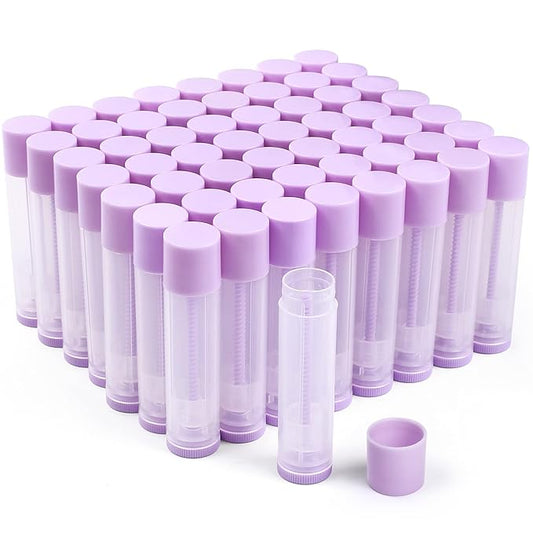 LotFancy Lip Balm Tubes Empty, 60PCS