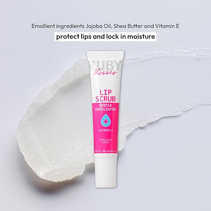 Ruby Kisses Exfoliating Lip Scrub, Gentle