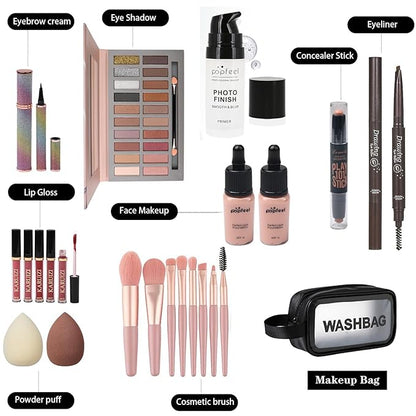 All in One Makeup Kit, Includes