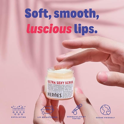 100% Natural Lip Scrub, Vegan Conditioning Gift
