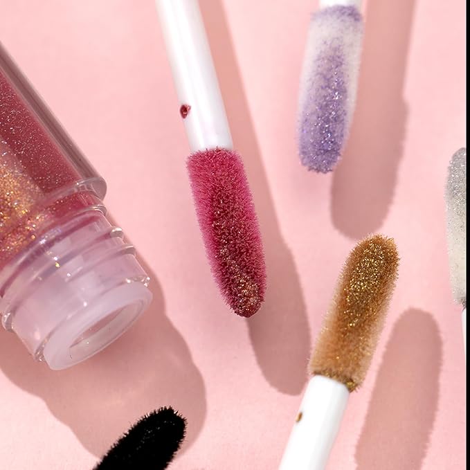 Black Matte Liquid Lipstick for Women, Soft Natural Gloss,