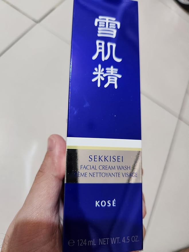 SEKKISEI Facial Cream Wash, Foaming Face
