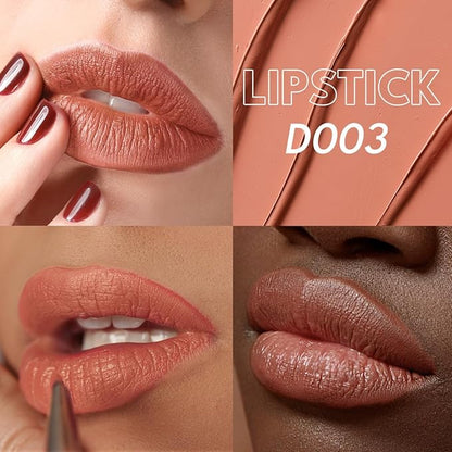 2PCS Marbled Matte Lip Stick Makeup Coverage,