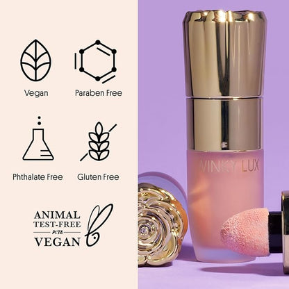 Winky Lux Cheeky Rose Liquid Highlighter, Gel Cream