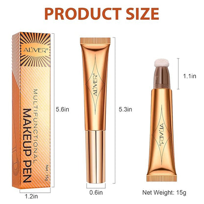 Liquid Highlighter Beauty Wand, Highlight Bronzer Stick with