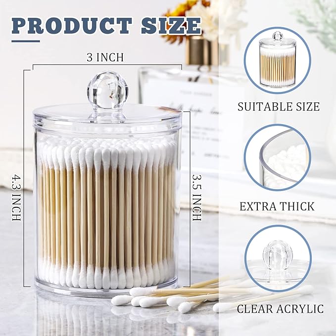 Bamboo cotton swabs -700 count