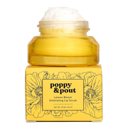 Poppy & Pout Natural Lip Scrub,