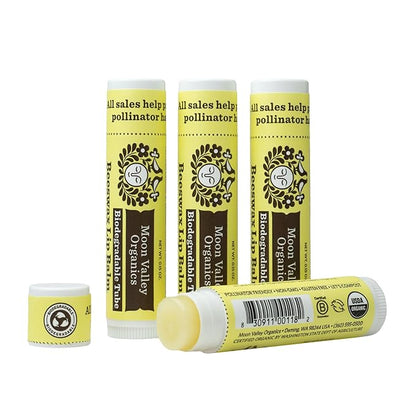 Moon Valley Organics Beeswax Lip Balm VANILLA,