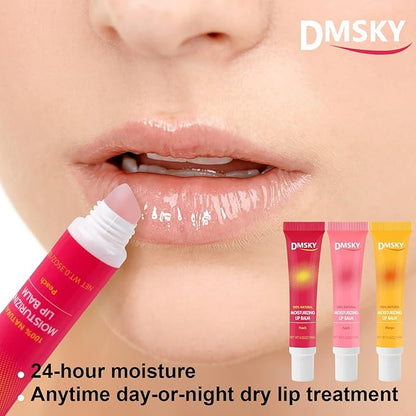 Dmsky Lip Gloss Set 24 Pack, Hydrating Squeeze Gloss