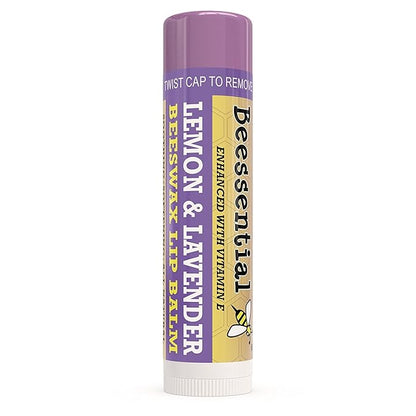 Beessential Natural Bulk Lip Balm, Lavender, Gifts,