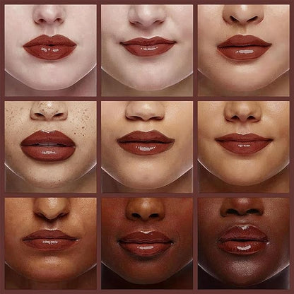 Hydrating Lip Glow Oil, Lip Oil Gloss Transparent Lip 2 OZ