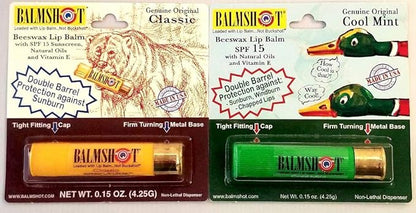 BALMSHOT Lip Balm Two Pack of Cool