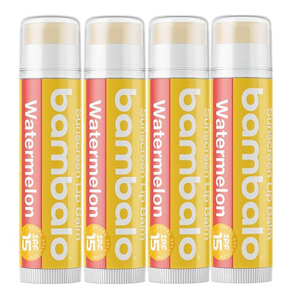 4-Pack Watermelon SPF 15 Lip Balm