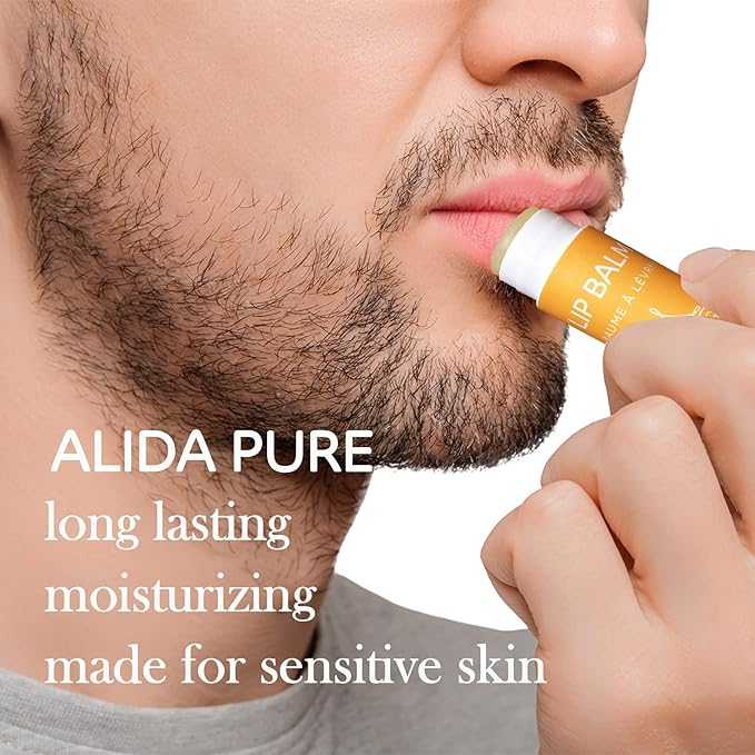 Lemon Ginger Lip Balm Collection, Vegan Lips,