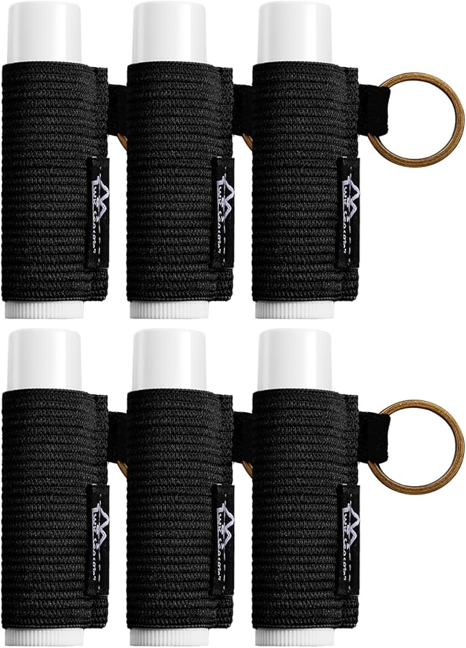 WK IEASON Lip Balm Holder Keychain