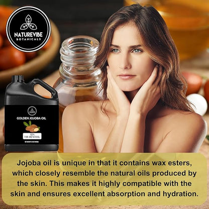 Naturevibe Botanicals Jojoba Oil 32 Ounces