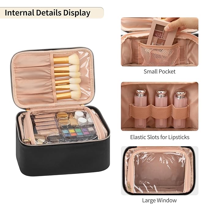Ocheal makeup bag,travel cosmetic bag