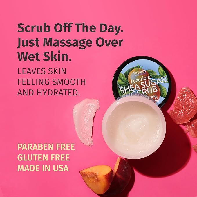 HEMPZ Triple Moisture Sugar Body Scrub