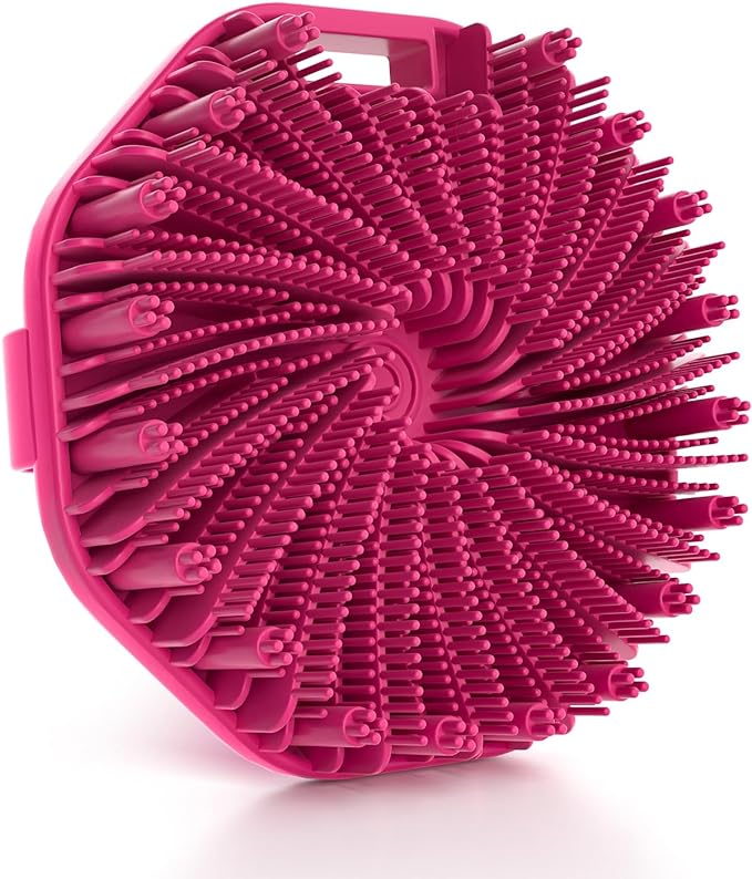 Silicone body scrubber, exfoliating body