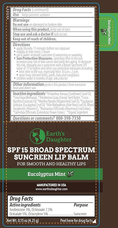 SPF Lip Balm 4-Pack by Earth's