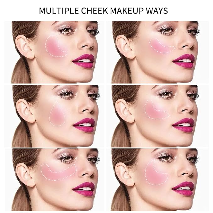 Boobeen Powder Blush Matte Blush, Highly Pigmented Beauty