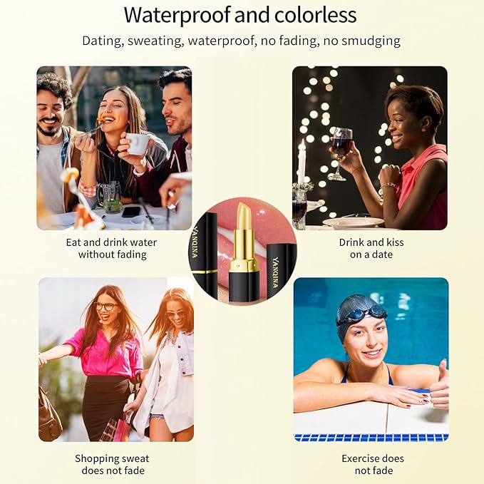 Color Changing Lipstick Tinted Lip Balm PH Lip Changing