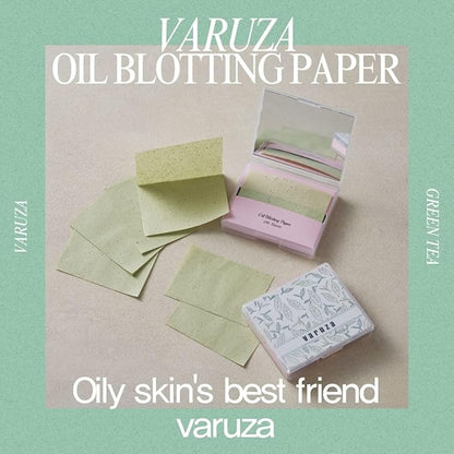 [400 Counts + Mirror Case] Green Tea Natural