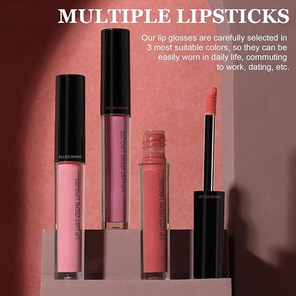 12 Color Cream Lip Gloss, 12 Colors Cream Gloss,