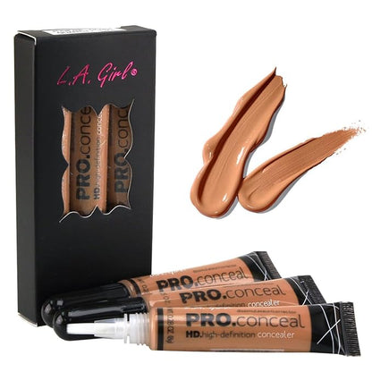 LA Girl HD Pro Conceal High Definition Concealer of 3)