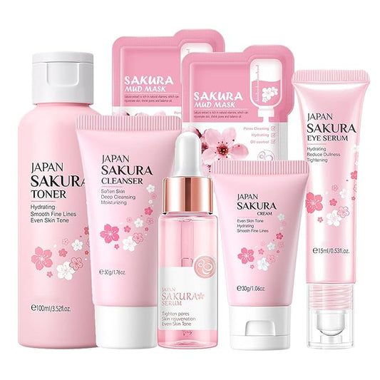 Skin Care Set Sakura Women Beauty