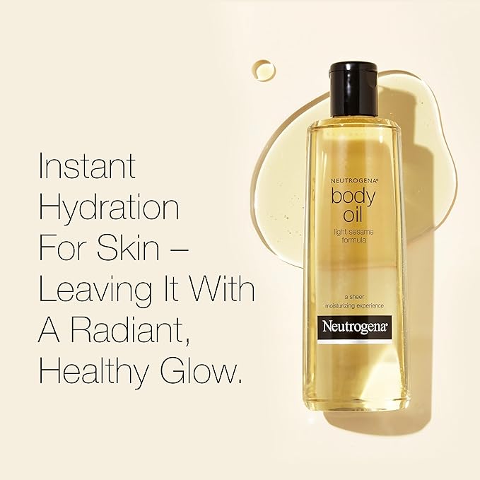 Neutrogena Body Oil Light Sesame Formula,