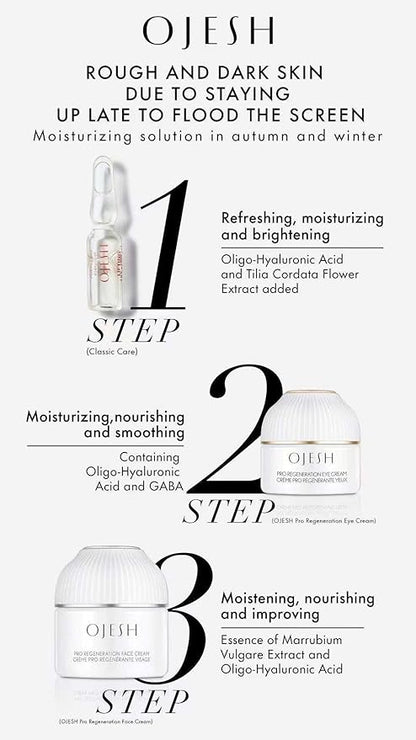 Pro Regeneration Eye Cream 0.5 OZ/15 ML Eliminating Fine Lines and Expression Lines/Enhancing and Resisting Aging/Rejuvenating Youth of Eyes