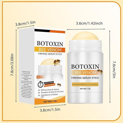 Bee Venom Firming Serum Stick, Advanced Firming & Wrinkle-Reducing Cream, Retinol Firming Serum Stick, Plumps and Firms Skin, for Women & Men (2Pcs)