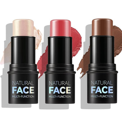 3 Pcs Face Contour Sticks Set, Shades with