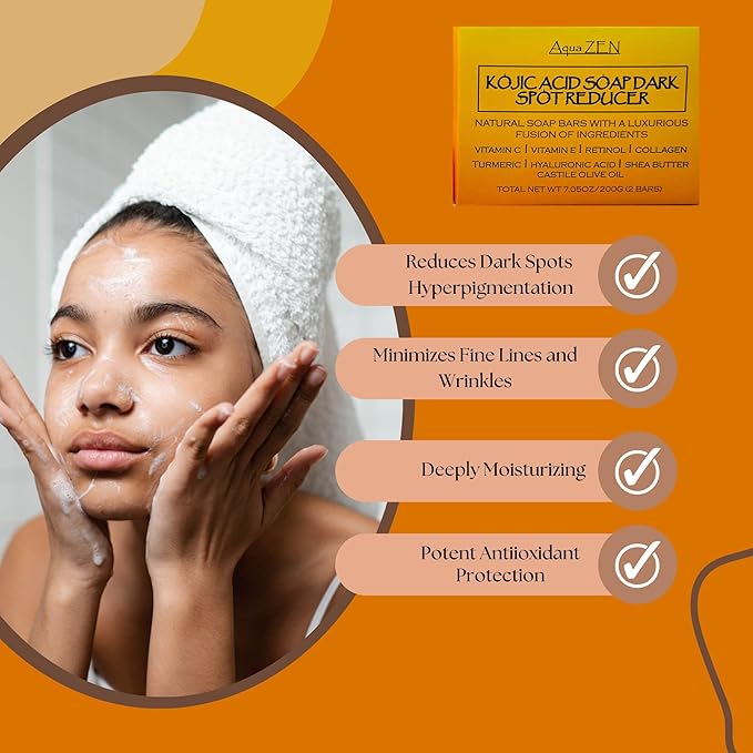 Kojic Acid Soap Dark Spot Remover
