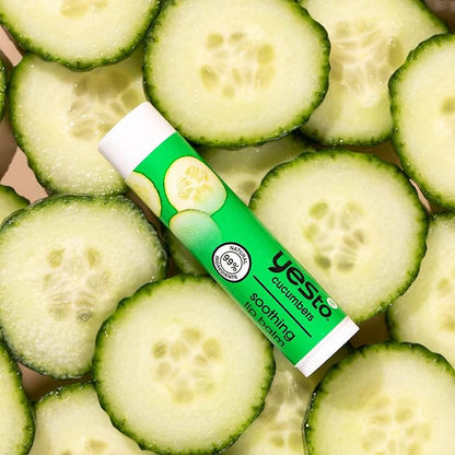 Yes To Cucumber Soothing Lip Balm, Oz,