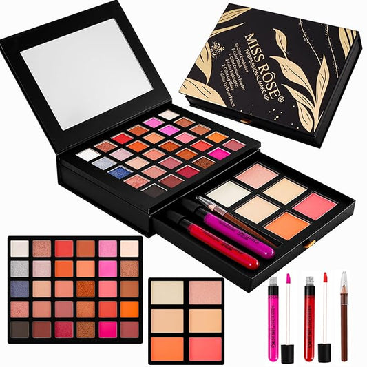 All in One Makeup Kit,Makeup Palette Includes 30