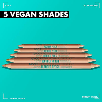 NYX PROFESSIONAL MAKEUP Wonder Pencil, Multi-Use Micro Highlighter - Light