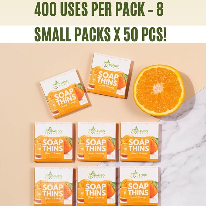 400 Sheets Paper Soap Strips For